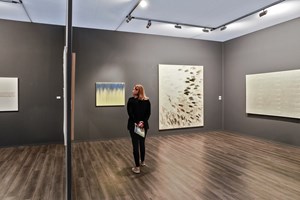 Tina Kim Gallery & <a href='/art-galleries/kukje-gallery/' target='_blank'>Kukje Gallery</a>, Frieze Masters (5–8 October 2017). Courtesy Ocula. Photo: Charles Roussel.